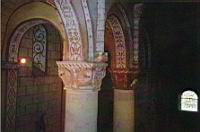 Civaux - Eglise romane de Saint Gervais & Saint Protais - Chapiteaux (2) (photo Mrugala)
